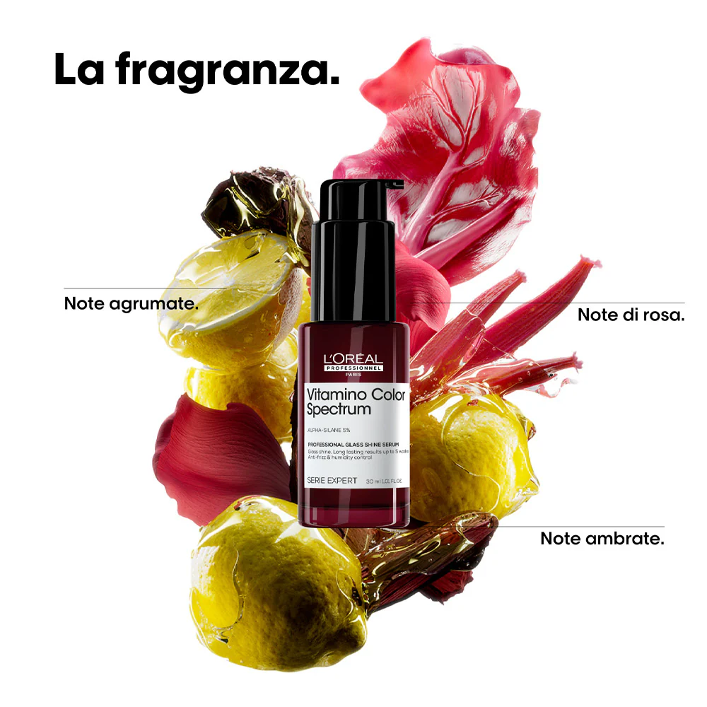 L'Oréal Professionnel Paris Vitamino Color Spectrum Shine Serum 30ml - siero illuminante anti-umidità - Image 5