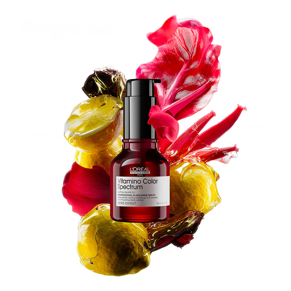 L'Oréal Professionnel Paris Vitamino Color Spectrum Shine Serum 50ml - siero illuminante anti-umidità - Image 2