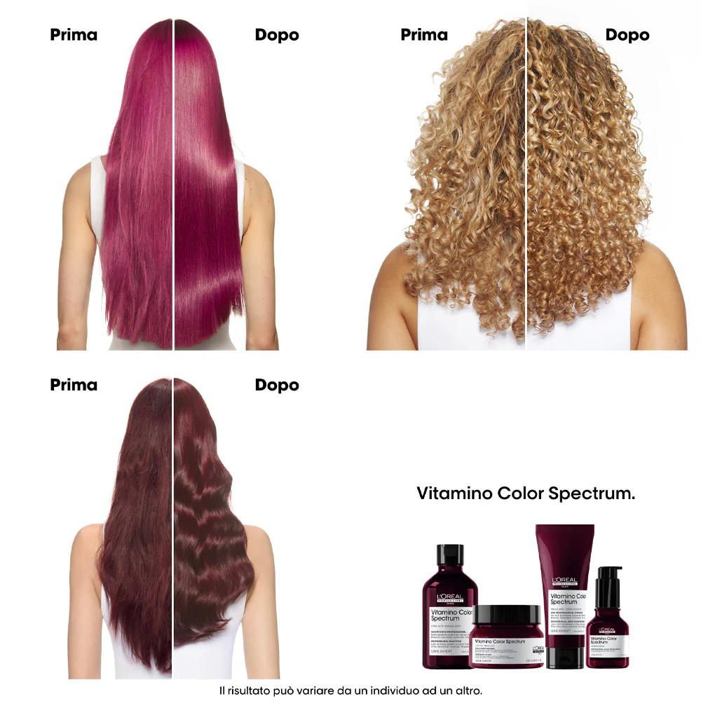 L'Oréal Professionnel Paris Vitamino Color Spectrum Shine Serum 50ml - siero illuminante anti-umidità - Image 4