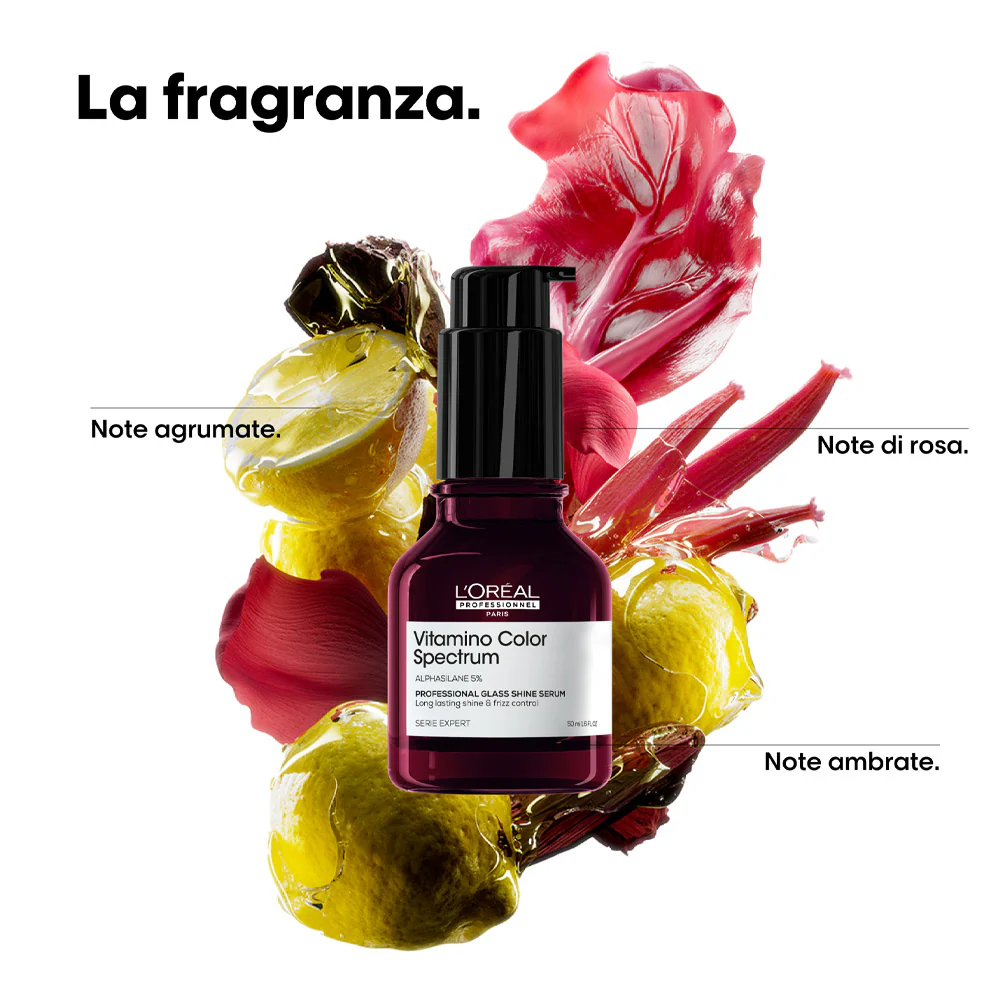 L'Oréal Professionnel Paris Vitamino Color Spectrum Shine Serum 50ml - siero illuminante anti-umidità - Image 6