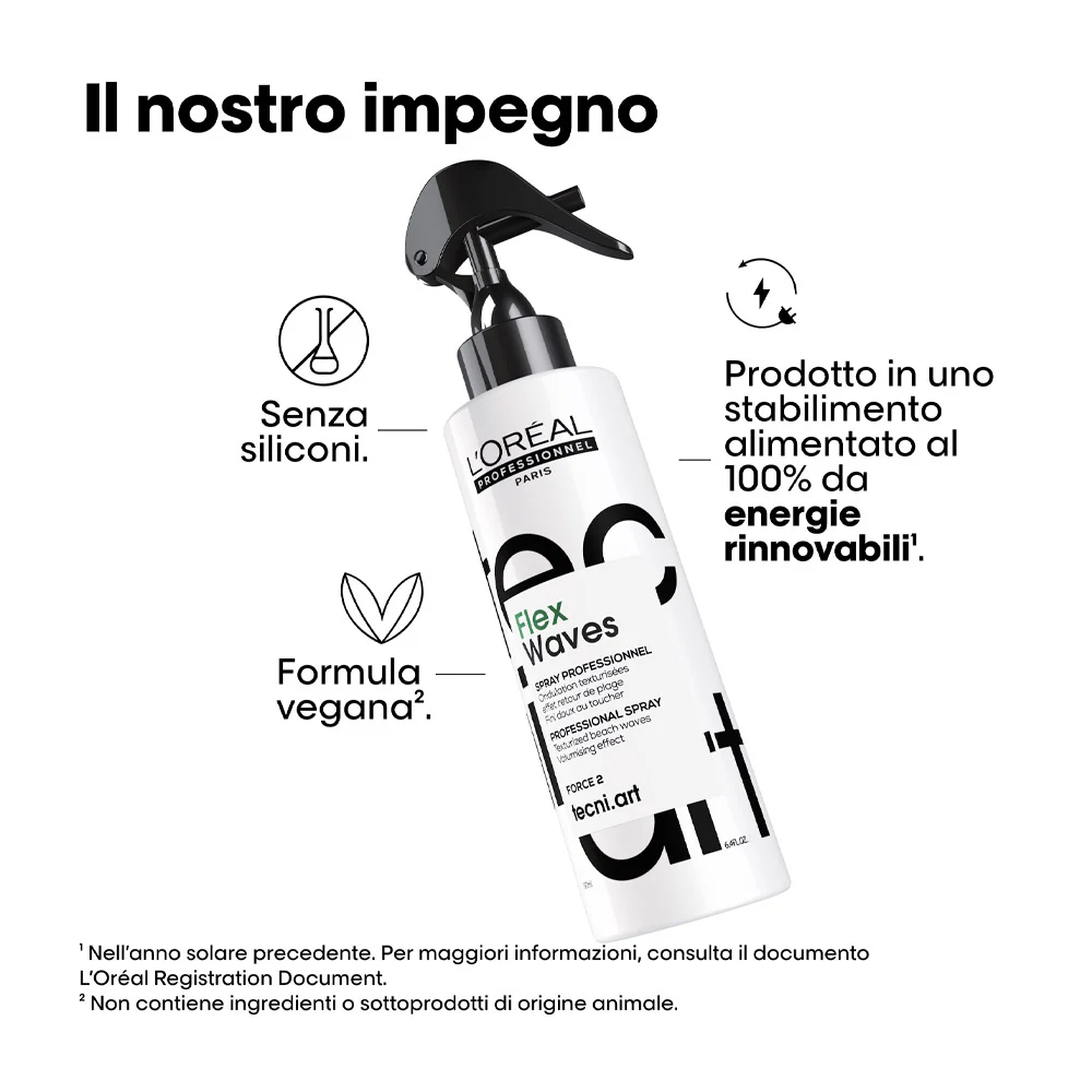 L'Oréal Tecni Art Flex Waves 190ml - spray al sale marino - Image 4