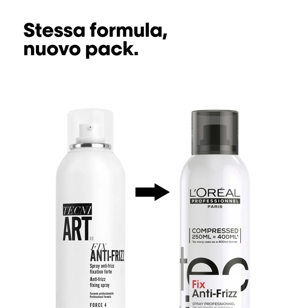 L'Oréal TecniArt Fix Anti Frizz 250ml - spray fissante anti crespo - Image 3