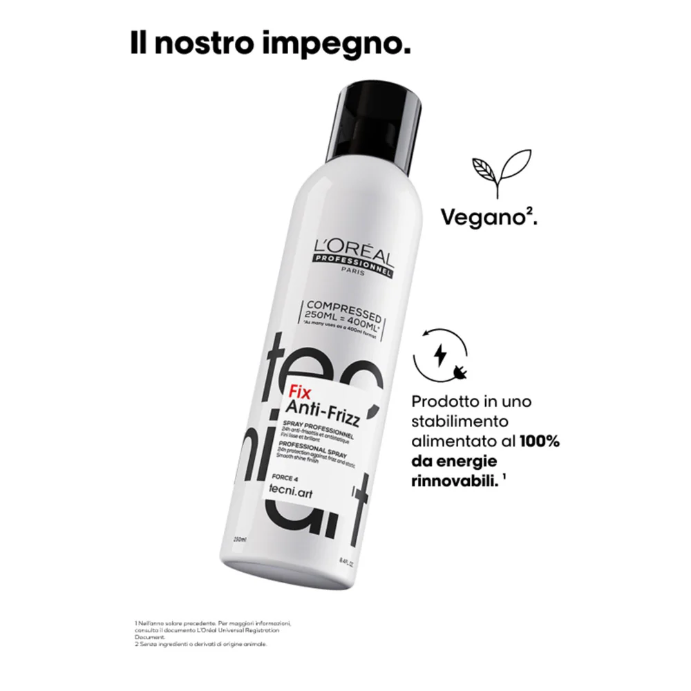 L'Oréal TecniArt Fix Anti Frizz 250ml - spray fissante anti crespo - Image 6