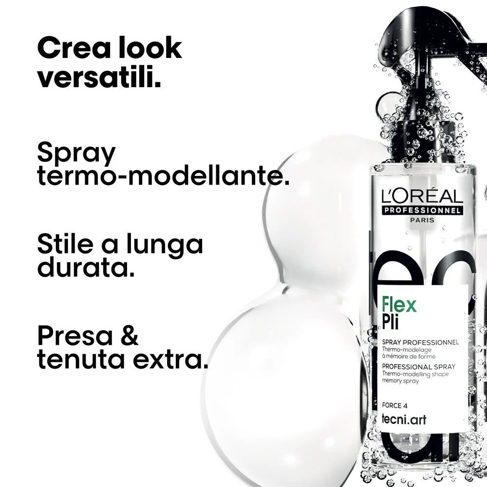 L’Oréal TecniArt Flex Pli Spray 190ml - spray termomodellante - Image 2