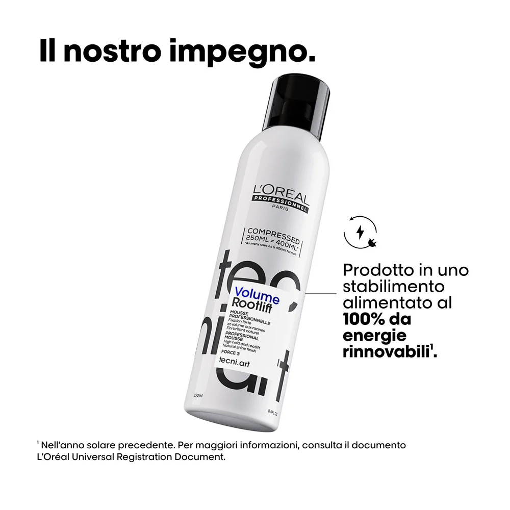 L'Oréal TecniArt Volume Rootlift Mousse 250ml  - spray volume radici - Image 6