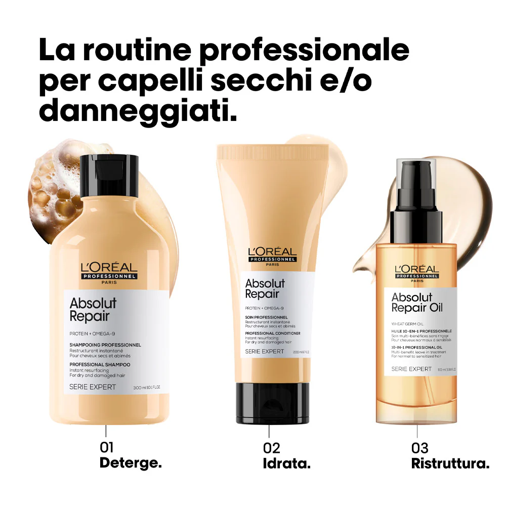 L'Oréal Professionnel Paris Serie Expert Absolut Repair Conditioner 200ml - balsamo per capelli danneggiati - Image 4
