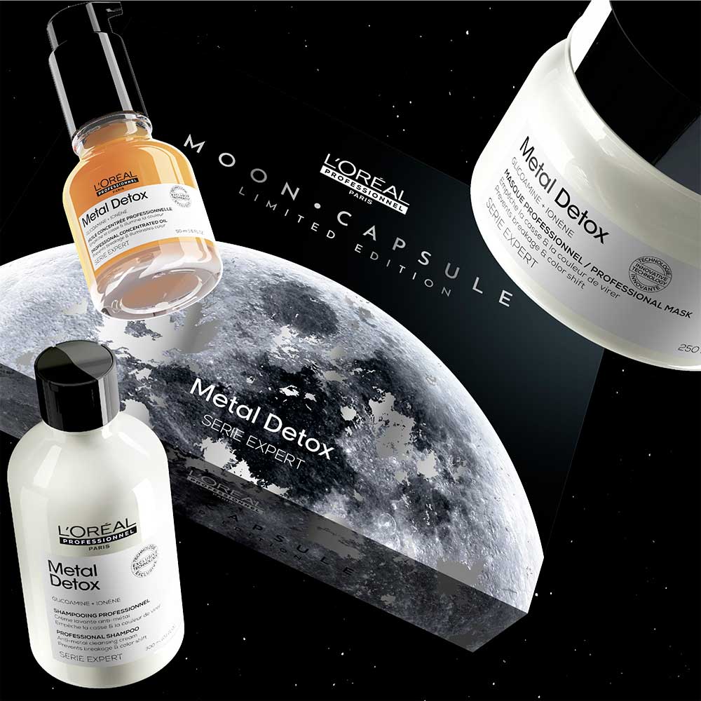 L'Oreal Moon Capsule Limited Edition Metal Detox - cofanetto natalizio - Image 2