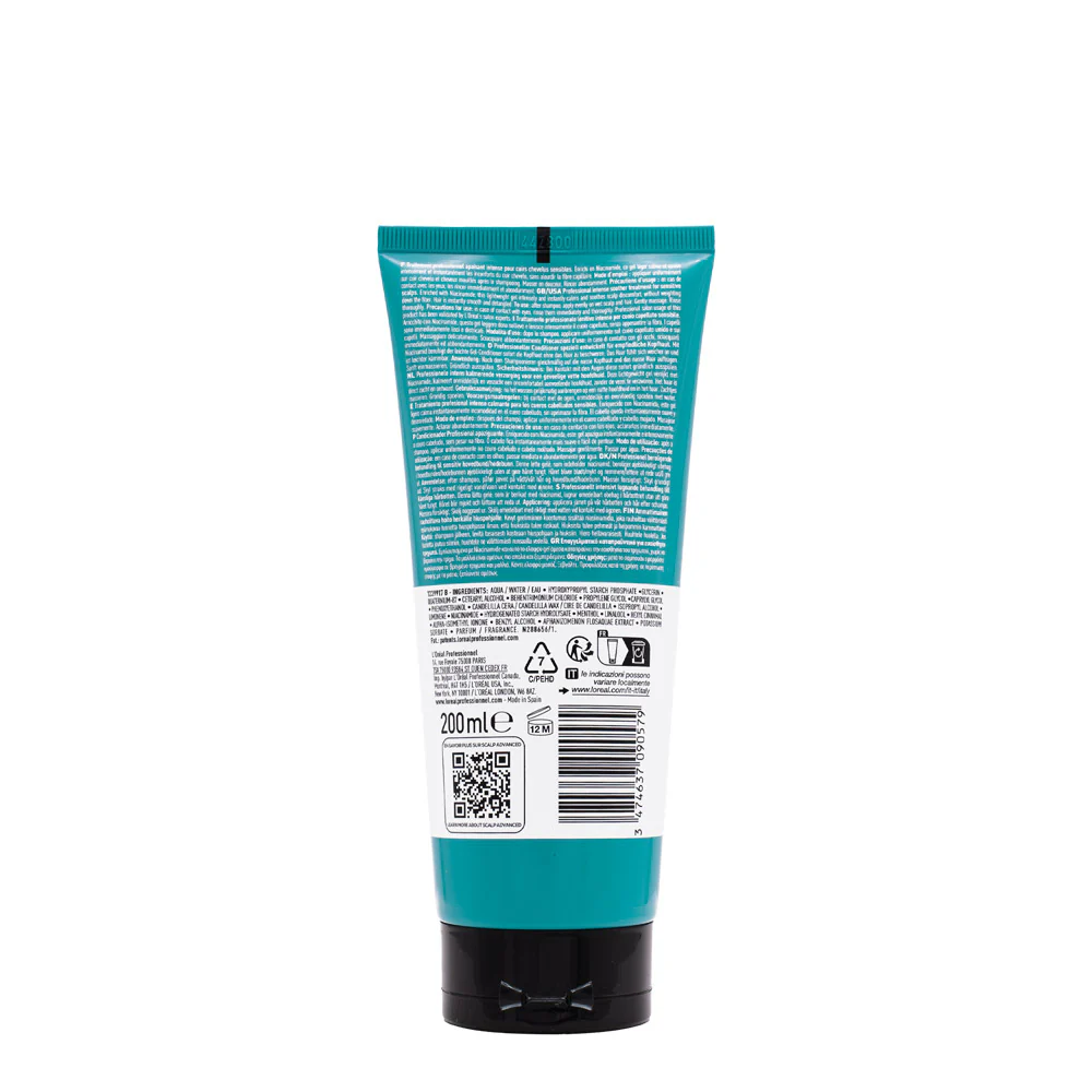 L'Oreal Professionel Scalp Advanced Anti-Discomfort Intense Soother 200ml - trattamento lenitivo - Image 5