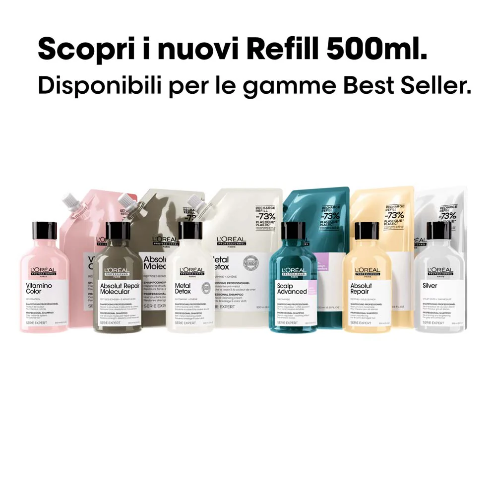 L'Oreal Professionnel Paris Scalp Advanced Anti-Discomfort Shampoo Refill 500ml - eco-ricarica shampoo lenitivo - Image 7