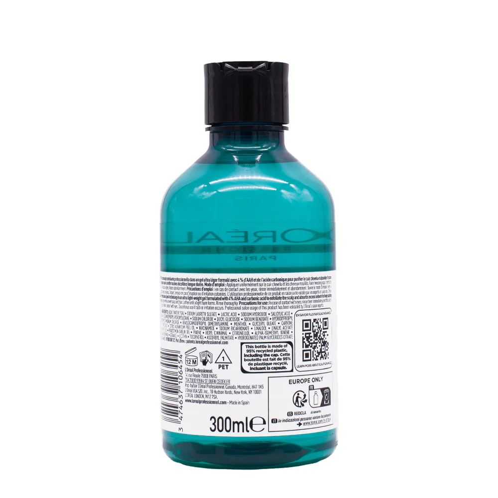 L'Oreal Professionnel Paris Scalp Advanced Anti-Oiliness Shampoo 300ml - shampoo sebo regolarizzatore - Image 7