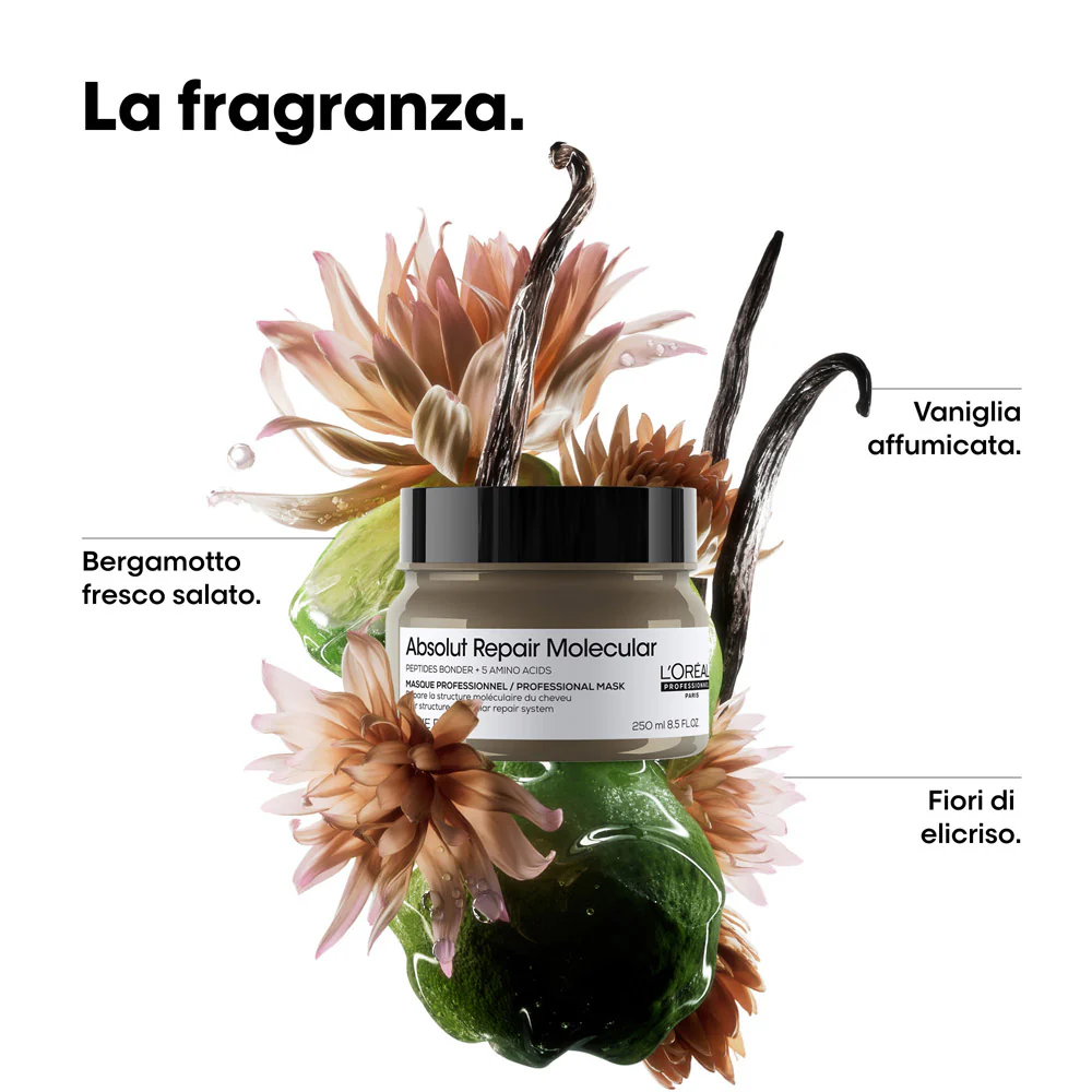 L'Oreal Professionnel Paris Serie Expert Absolut Repair Molecular Mask 250ml - maschera ristrutturante - Image 6