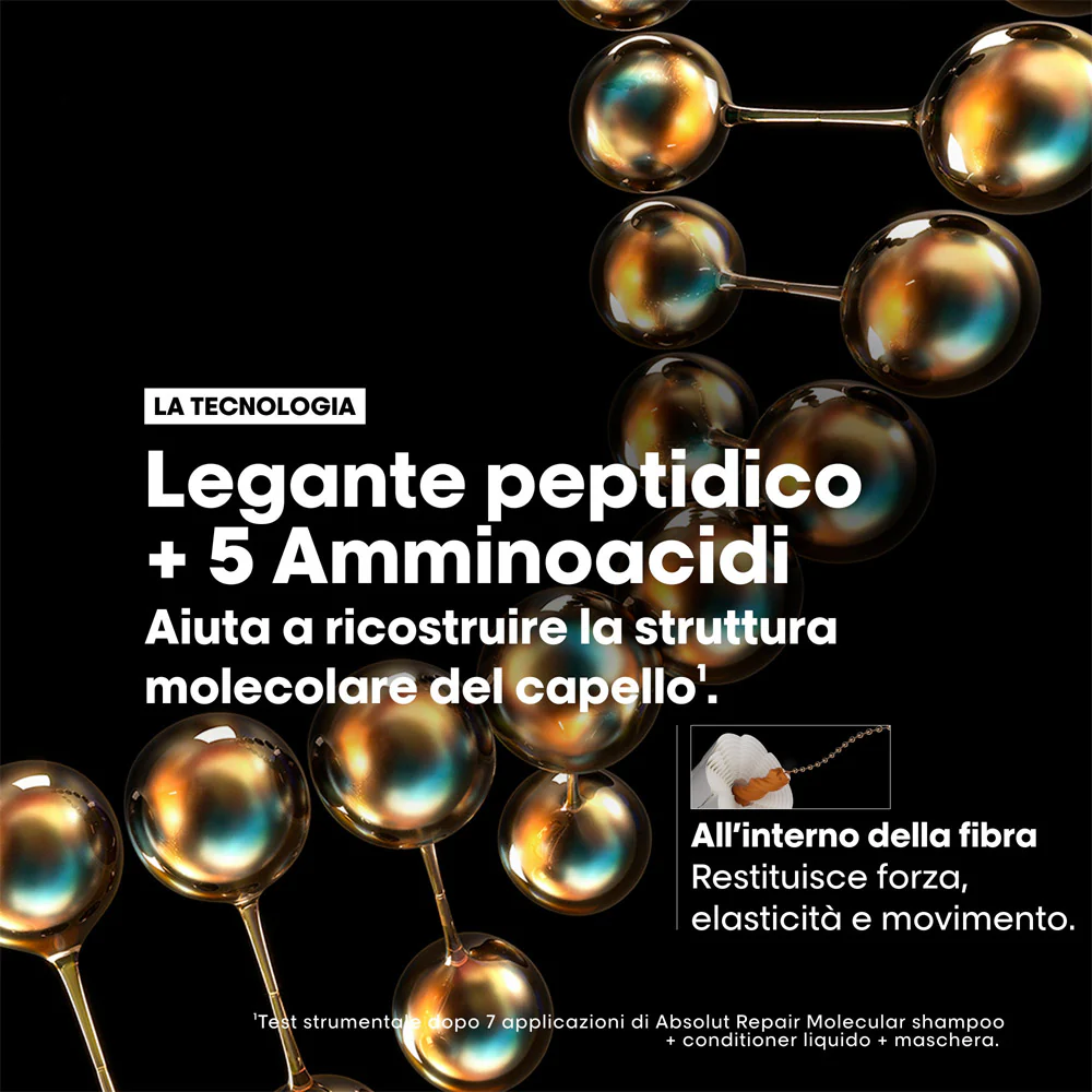 L'Oreal Professionnel Paris Serie Expert Absolut Repair Molecular Mask 250ml - maschera ristrutturante - Image 7