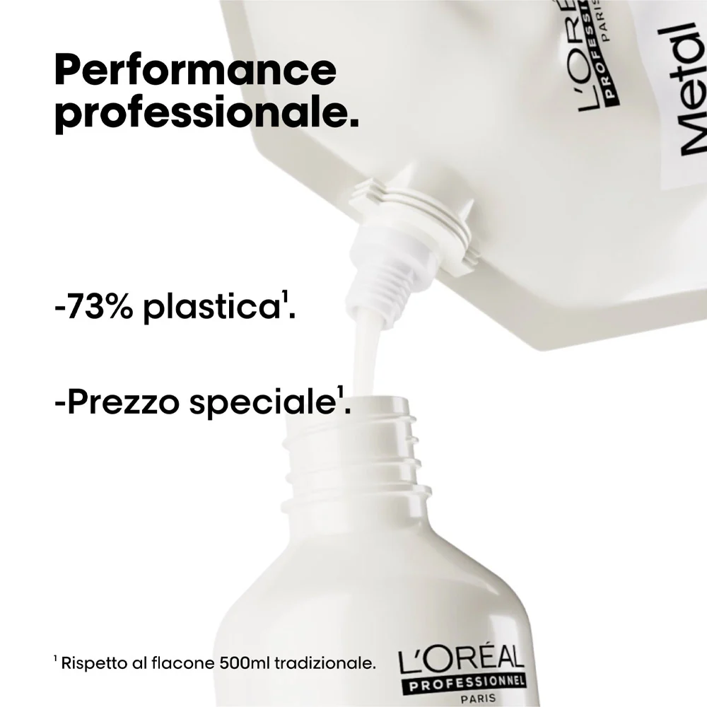 L'Oreal Professionnel Paris Serie Expert Metal Detox Shampoo Refill 500ml - eco-ricariche shampoo purificante - Image 3