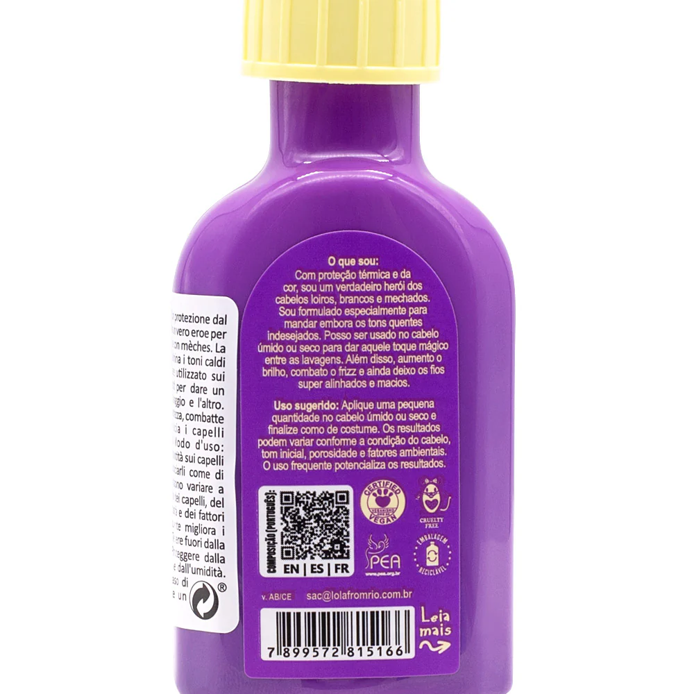 Lola Fro Rio Purple Oil Óleo Iluminador 50ml - olio illuminante capelli biondi - Image 4