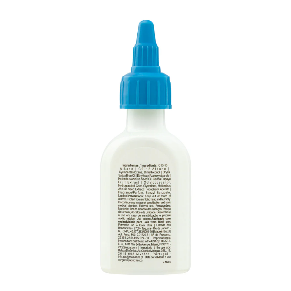 Lola From Rio Be(M)dita Ghee Óleo Reconstrução 50ml - olio leggero per capelli danneggiati - Image 5