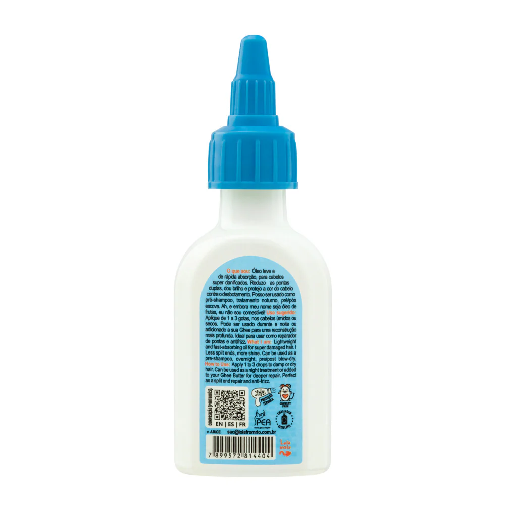 Lola From Rio Be(M)dita Ghee Óleo Reconstrução 50ml - olio leggero per capelli danneggiati - Image 6