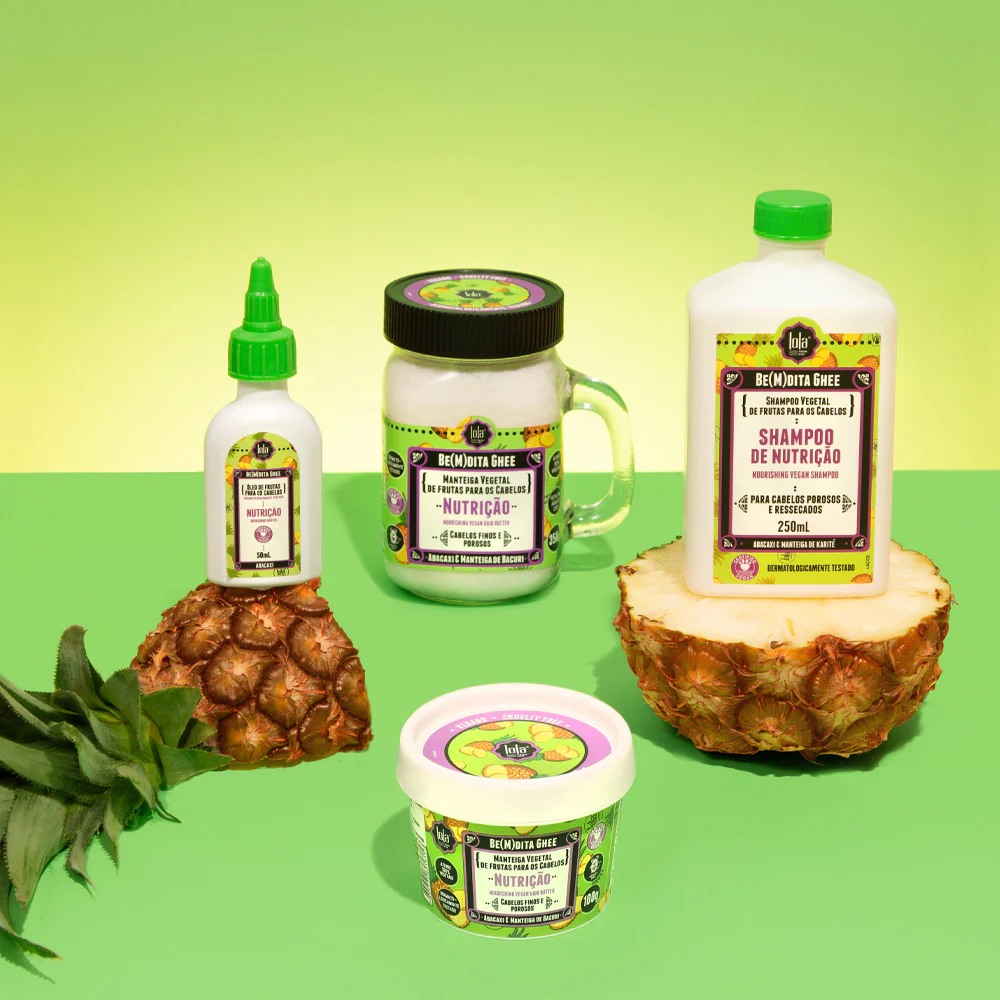 Lola From Rio Bemdita Ghee ÓLeo Nutrição Abacaxi e Manteiga de Bacuri 50ml - olio nutriente anti crespo - Image 3