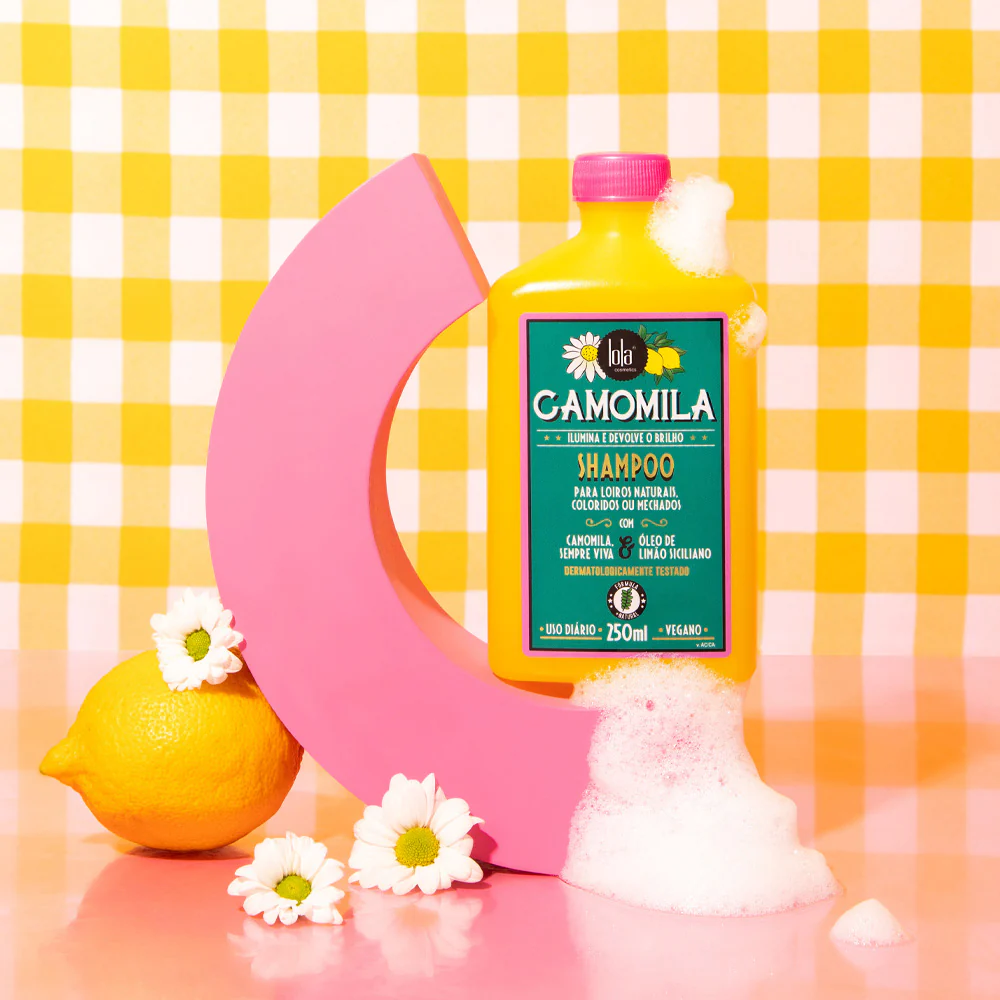 Lola From Rio Camomila Shampoo 250ml - shampoo capelli biondi naturali colorati o con mèches - Image 2