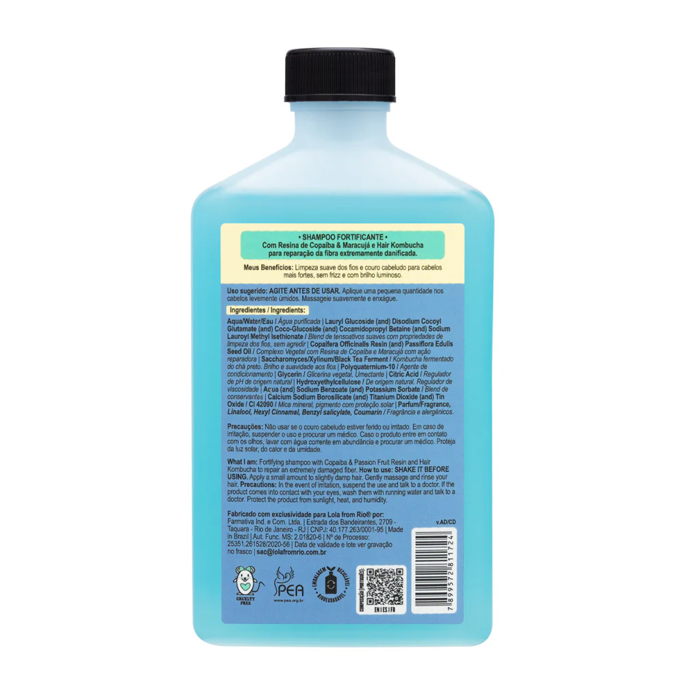 Lola From Rio Danos Vorazes Shampoo Fortificante 250ml - shampoo fortificante - Image 4