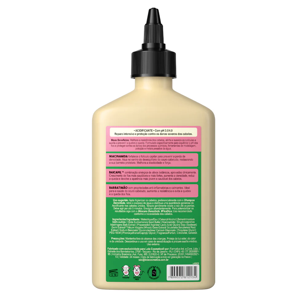 Lola From Rio Densidade Acidificante 250ml - trattamento ristrutturante rinforzante - Image 4