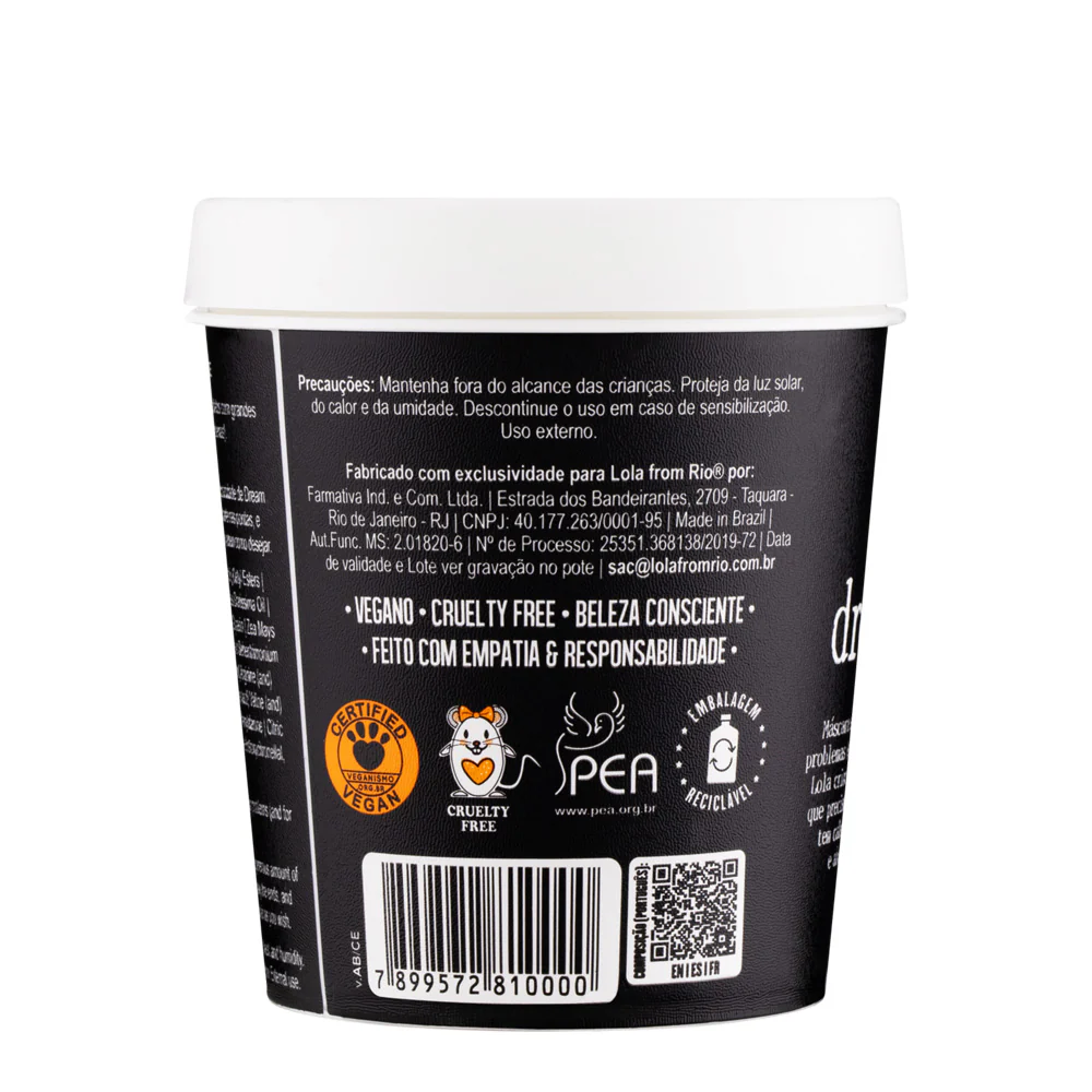 Lola From Rio Dream Cream 200gr - maschera super idratante capelli indisciplinati - Image 5
