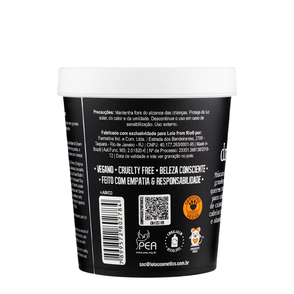 Lola From Rio Dream Cream 450 - maschera super idratante capelli indisciplinati - Image 7