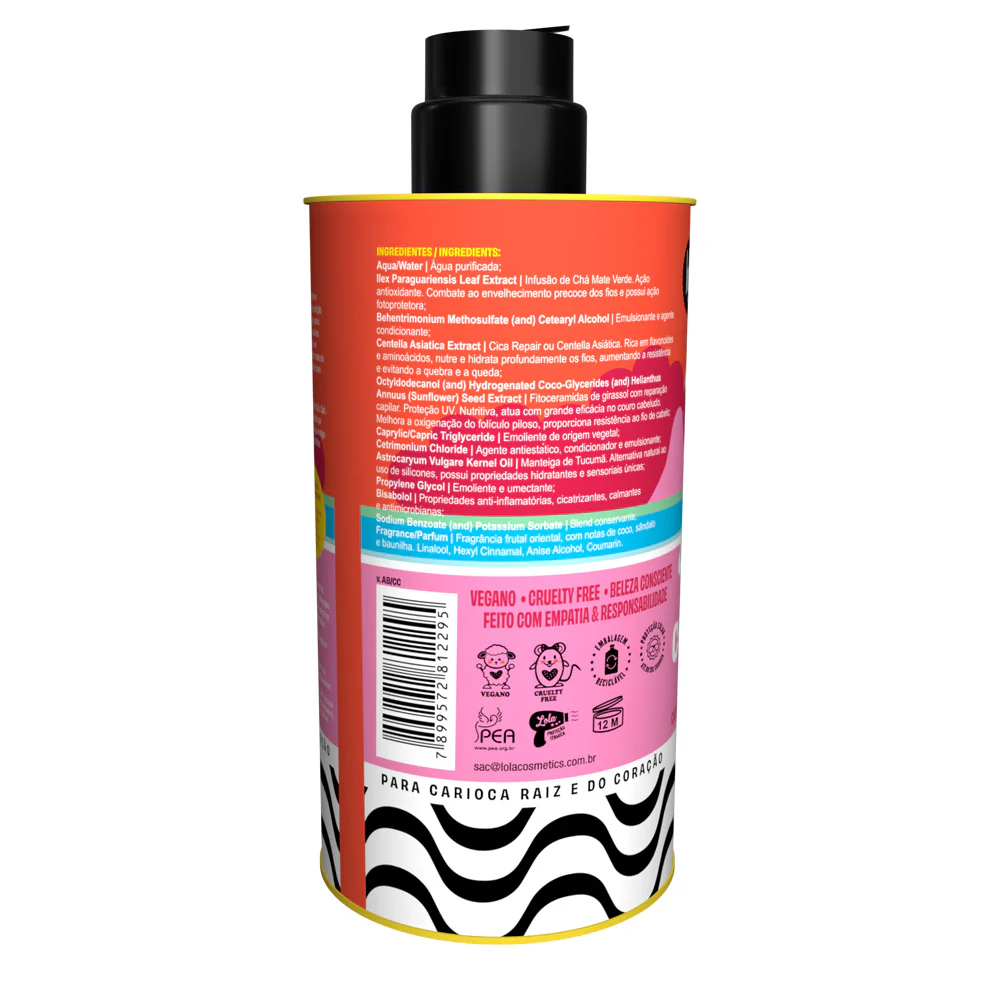 Lola From Rio Ela É Carioca Condicionador Nutritivo 500ml - balsamo nutriente - Image 2