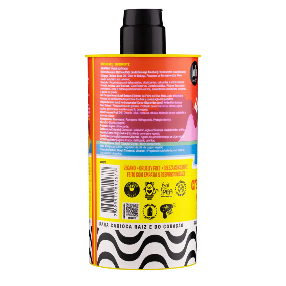 Lola From Rio Ela É  Carioca Creme De pentear 3ABC 480gr - crema modellante per capelli ricci - Image 3