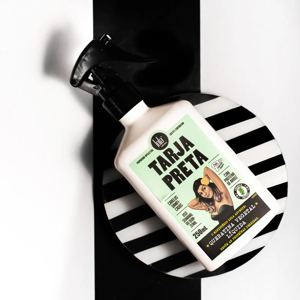 Lola from Rio Tarja Preta Queratina Vegetal Liquida 250ml - spray ristrutturante intensivo - Image 2