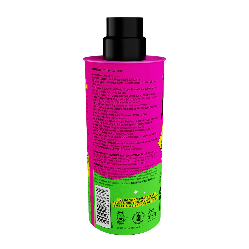 Lola From Rio Xapadinha Shampoo Antiquebra 250ml - shampoo anticrespo - Image 4