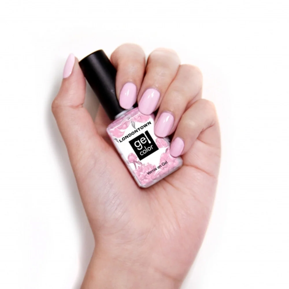 Londontown Gel Color Afternoon Tea 12ml - smalto semipermanente rosa tenue - Image 3