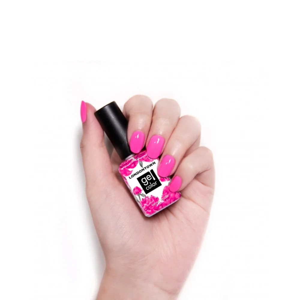 Londontown Gel Color Berry Punch 12ml - smalto semipermanente fucsia - Image 2