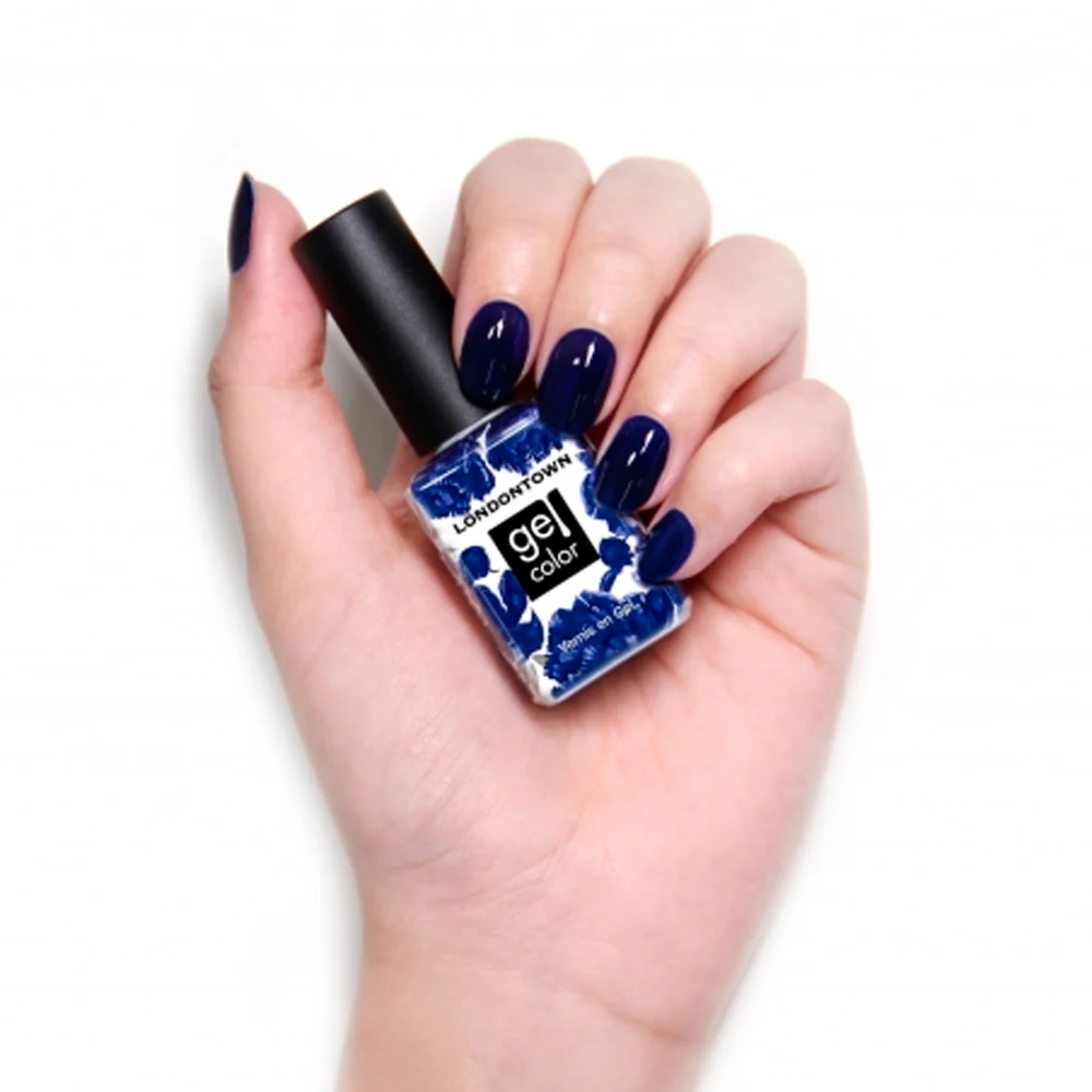 Londontown Gel Color Buckingham Blue 12ml - smalto semipermanente blu profondo - Image 2