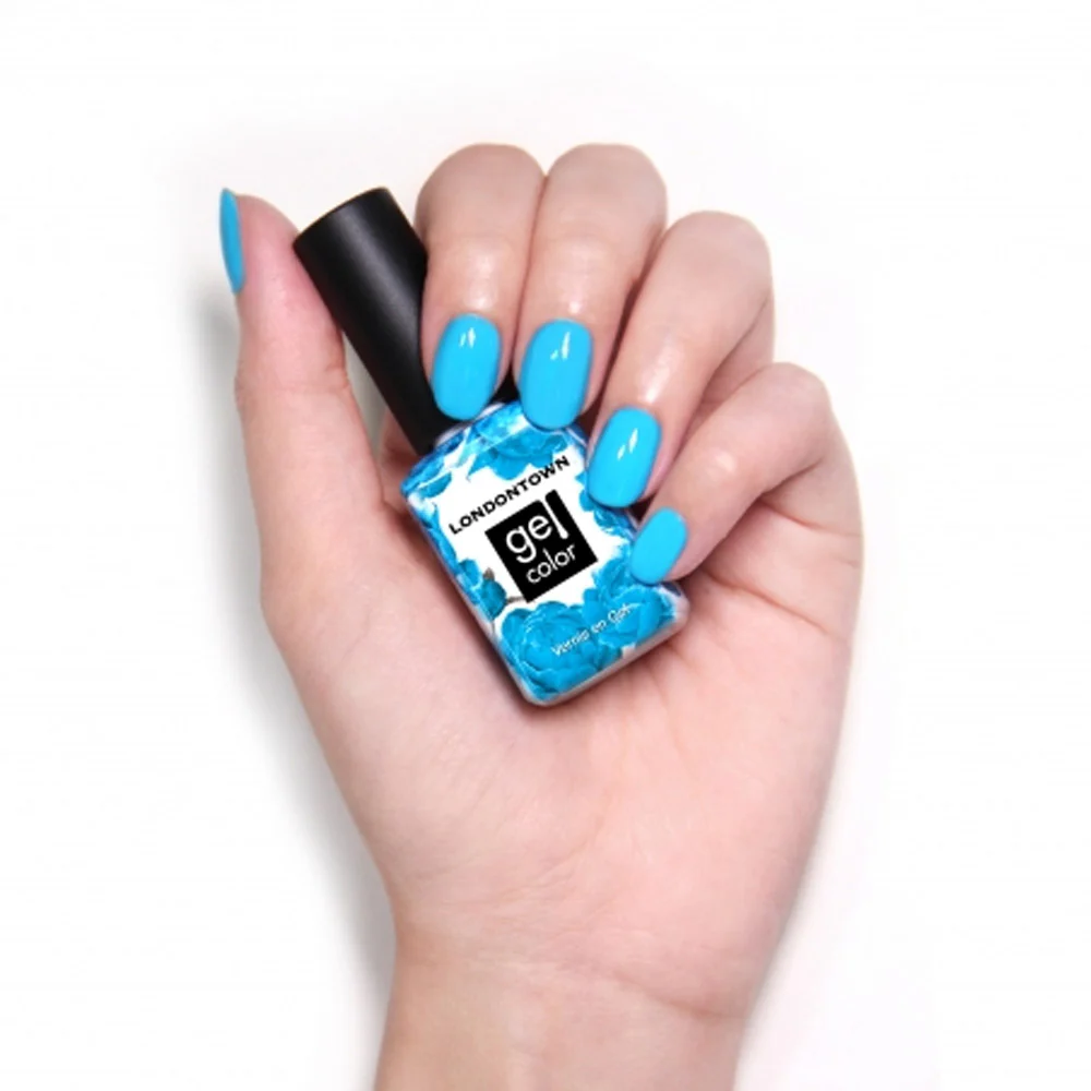 Londontown Gel Color Cabana Boy 12ml - smalto semipermanente azzurro turchese - Image 2