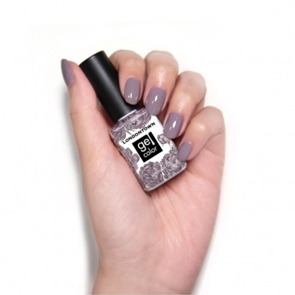 Londontown Gel Color Cashmere 12ml - smalto semipermanente grigio lilla - Image 2