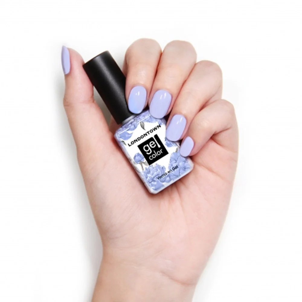 Londontown Gel Color Dainty Daze 12ml - smalto semipermanente blu pervinca - Image 2