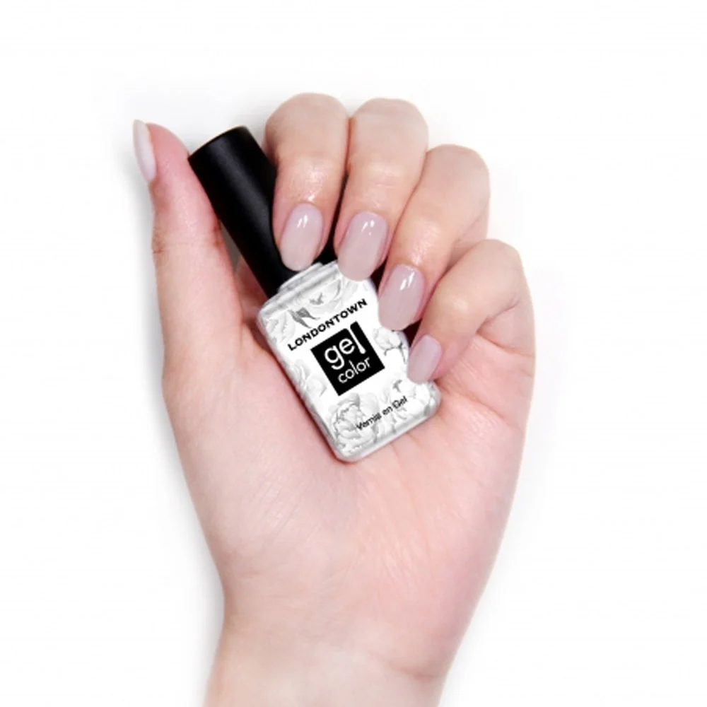 Londontown Gel Color Doilies 12ml - smalto semipermanente bianco nude - Image 2