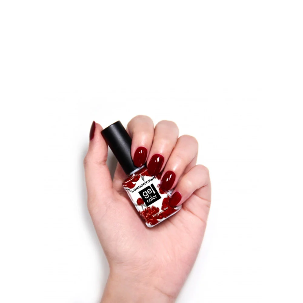 Londontown Gel Color Lady Luck 12ml - smalto semipermanente bordeaux - Image 3