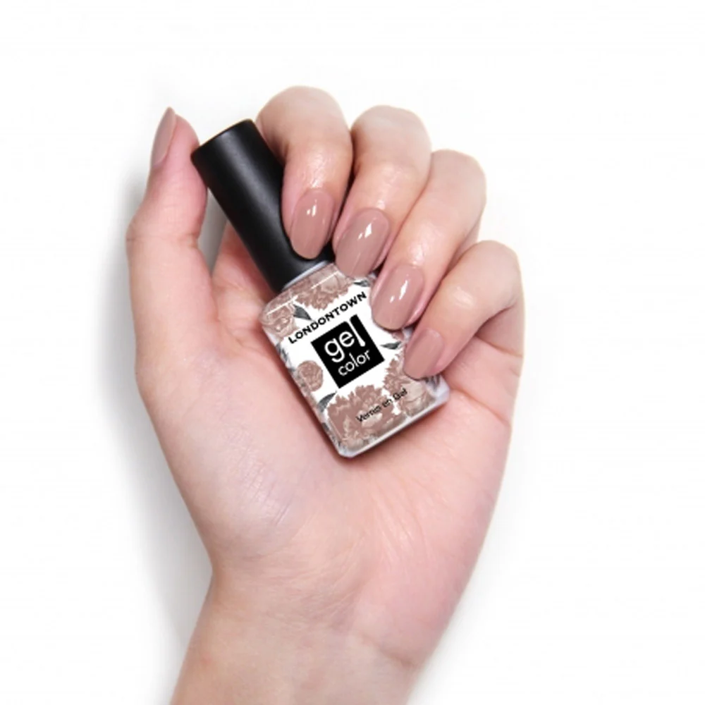 Londontown Gel Color Milk Tea 12ml - smalto semipermanente nude intenso - Image 2