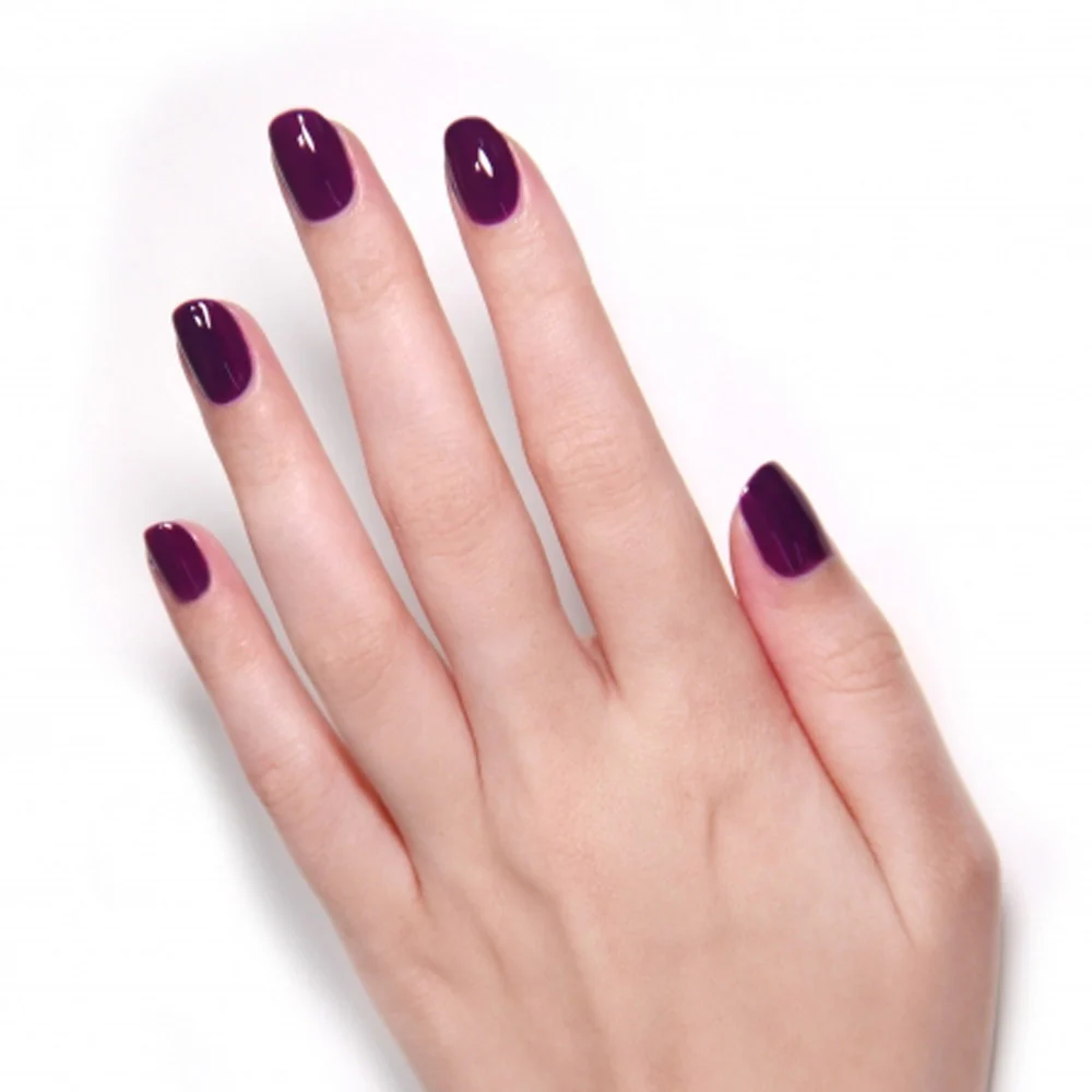 Londontown Gel Color Portobello Plum 12ml - smalto semipermanente viola scuro - Image 3