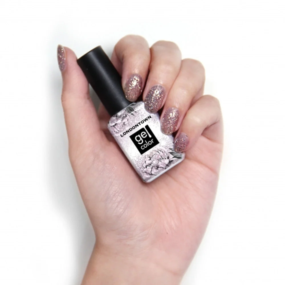 Londontown Gel Color Starstruck 12ml - smalto semipermanente argento - Image 2