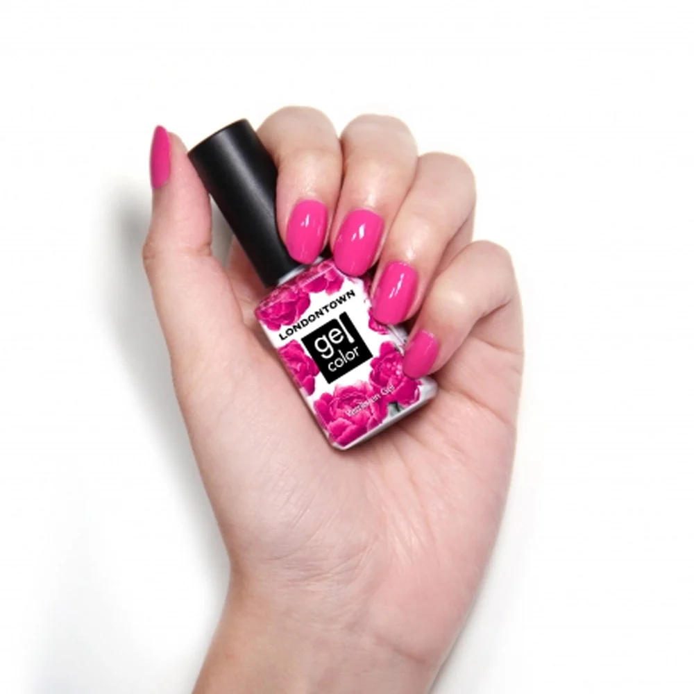 Londontown Gel Color Summer Fling 12ml - smalto semipermanente fucsia shocking - Image 2