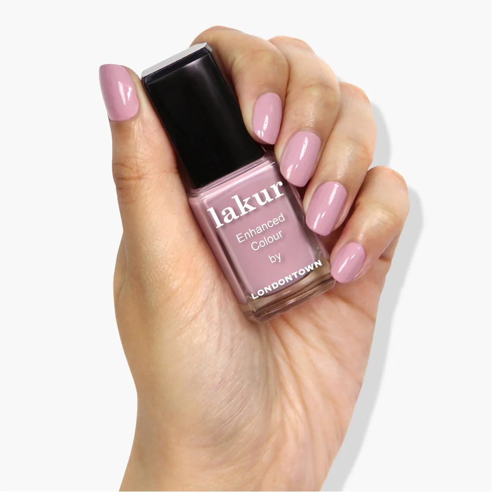 Londontown Lakur Nail Lacquer Berry Nude 12ml - smalto vegano - Image 2
