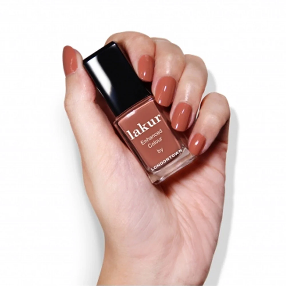 Londontown Lakur Nail Lacquer Pecan Pie 12ml - smalto vegano - Image 2
