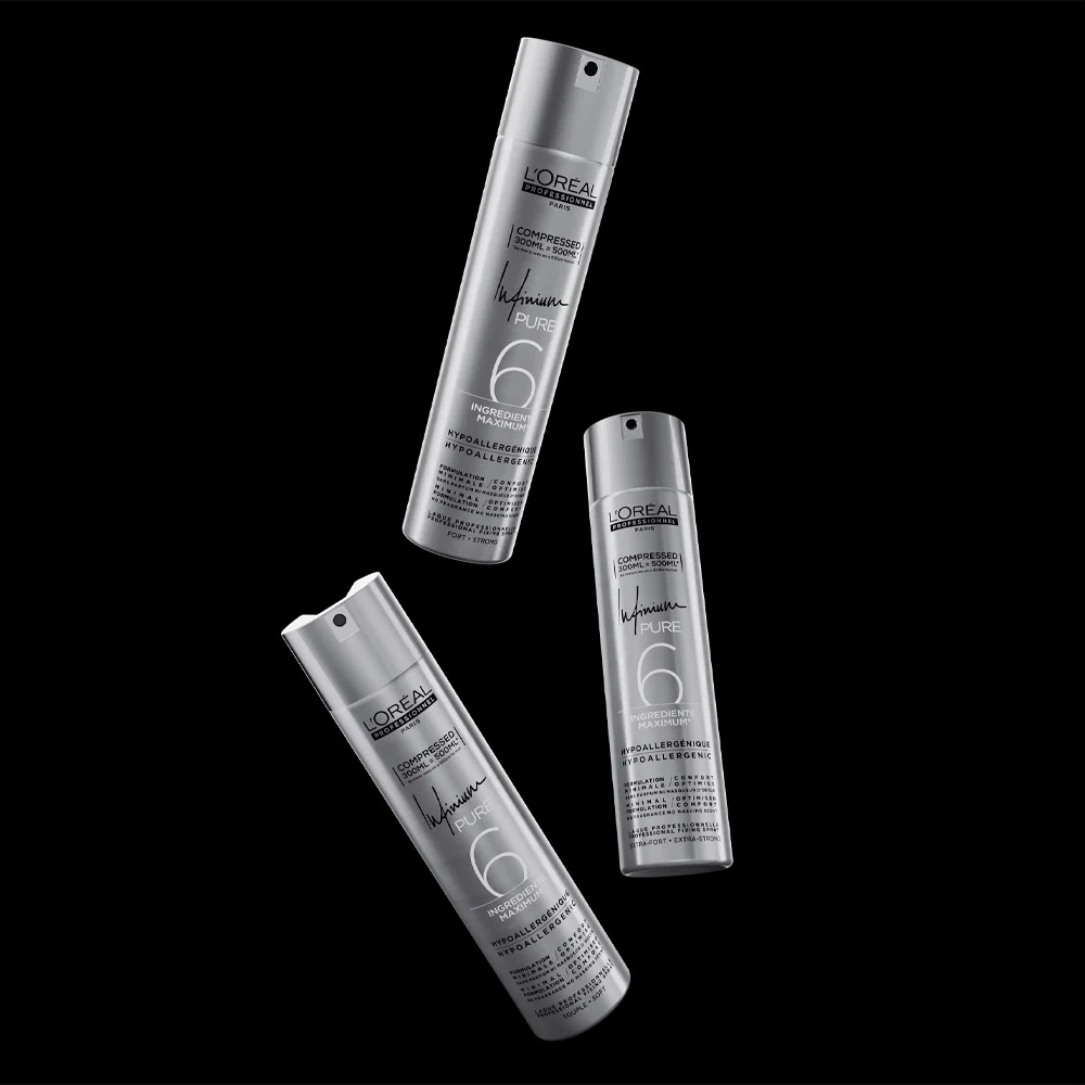 L'Oreal Hairspray Infinium Pure Soft 300ml - lacca tenuta leggera - Image 5