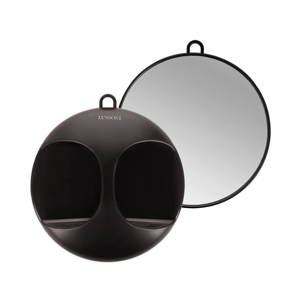 Lussoni Black Round Mirror Ø29 cm - specchio rotondo - Image 3