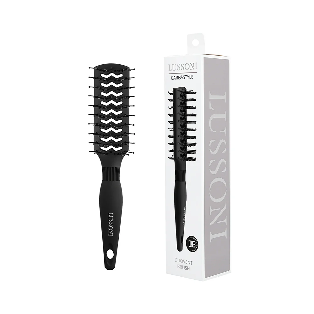 Lussoni Haircare Brush C&S Duoside Vent - spazzola doppia - Image 4
