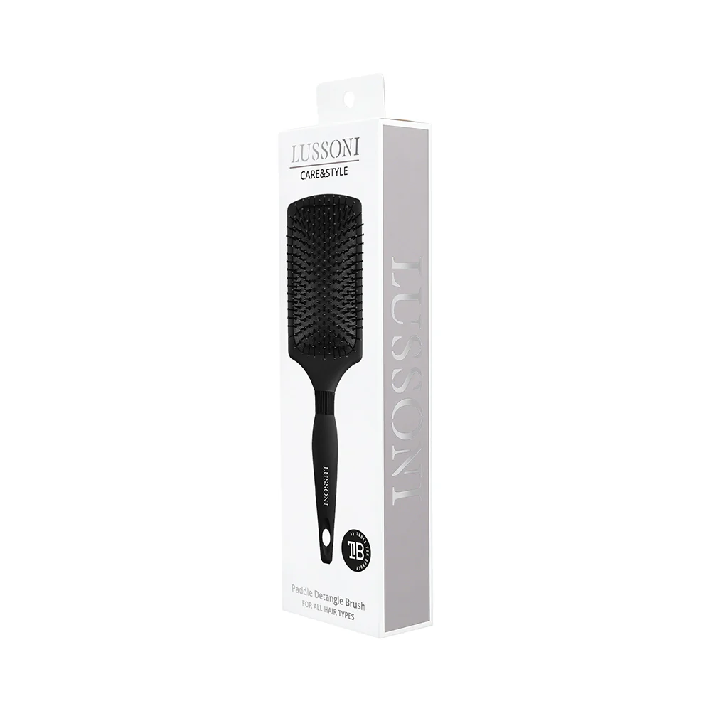 Lussoni Haircare Brush C&S Paddle Thick Bristle - spazzola piatta - Image 4