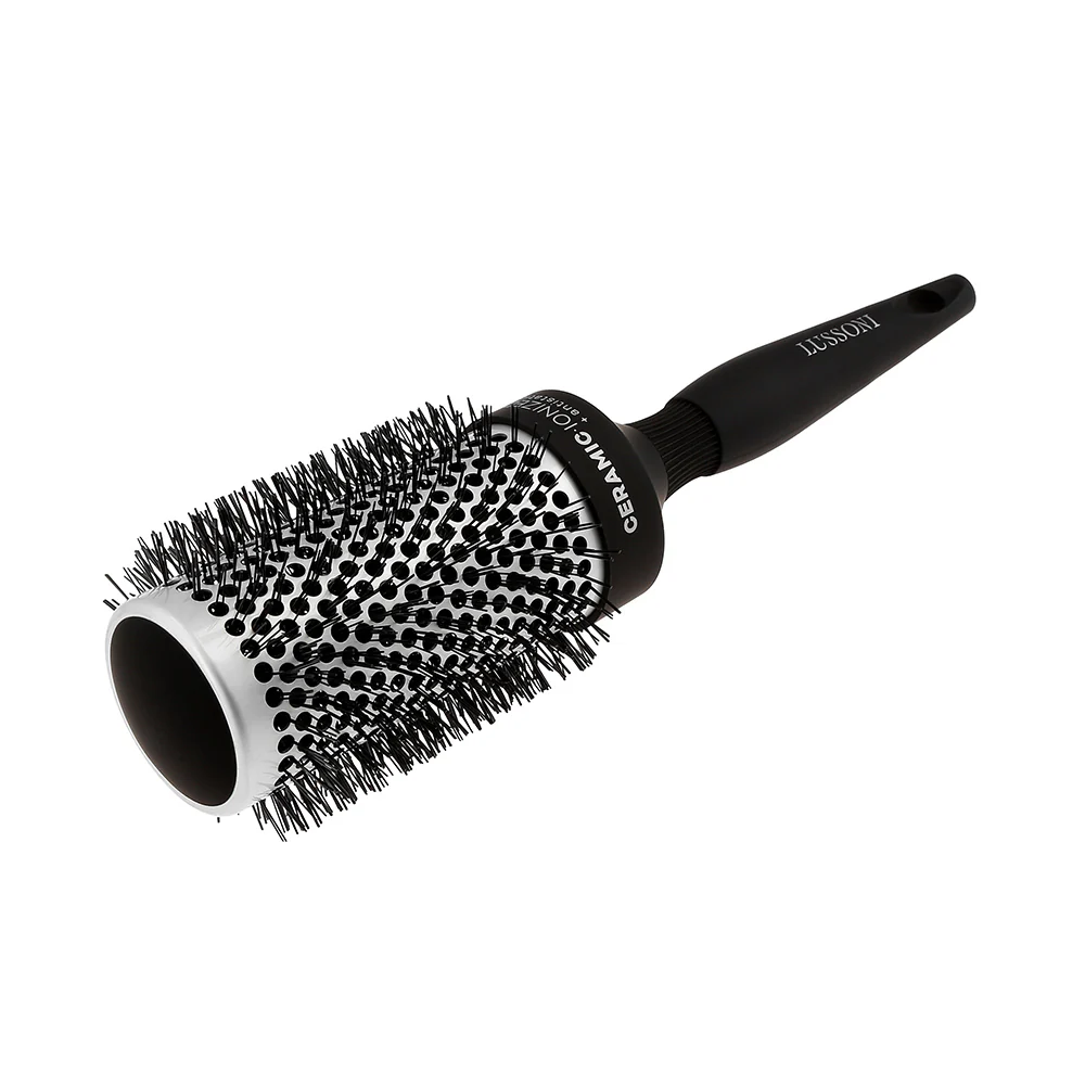 Lussoni Haircare Brush C&S Round Silver Styling 53mm - spazzola tonda - Image 3
