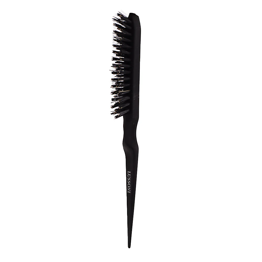 Lussoni Haircare Brush Hot Volume Backcomb Brush - spazzola in setole naturali